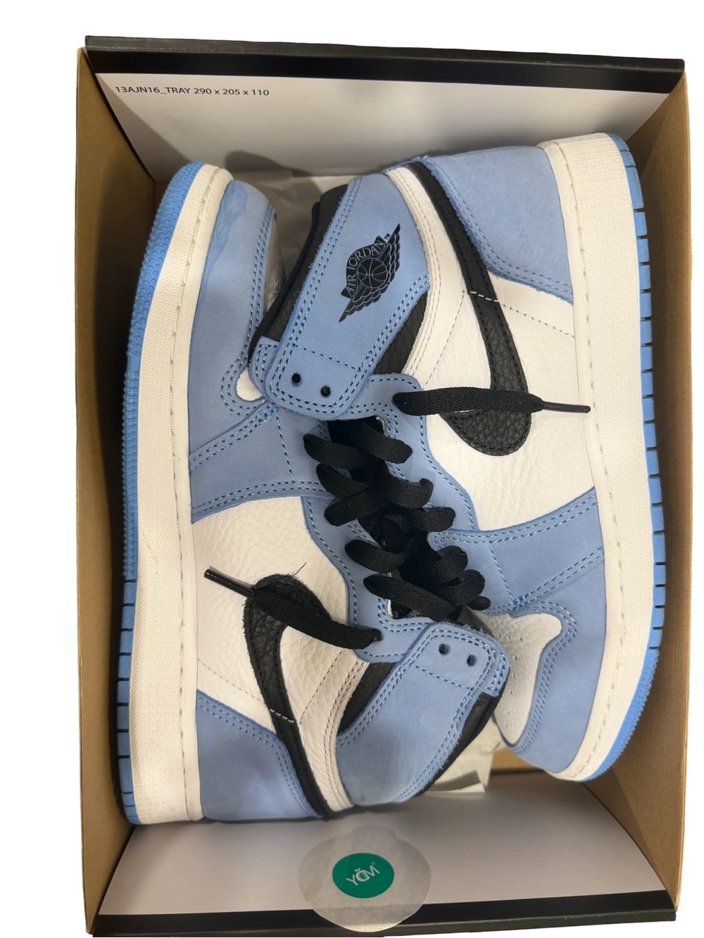 Nike 7y Air Jordan 1 Retro High OG "University Blue" 👟🔥